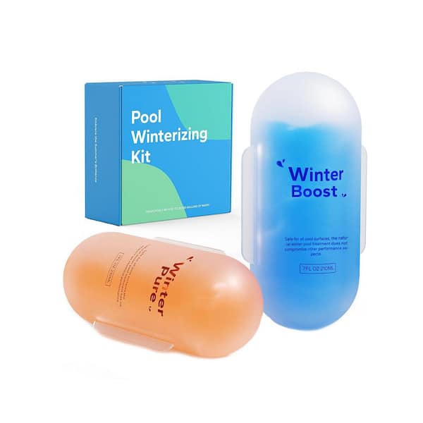 6 in. 3 in 1 Pool Winterizing Kit For Above Ground And Inground Pools Dual Protection Easy Use Up To 30000 Gal.
