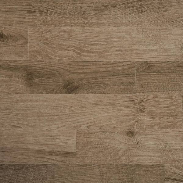 Eastborough Oak 22 MIL x 8.7 in. W x 59 in. L Click Lock Waterproof Luxury  Vinyl Plank Flooring (25 sq. ft./case)