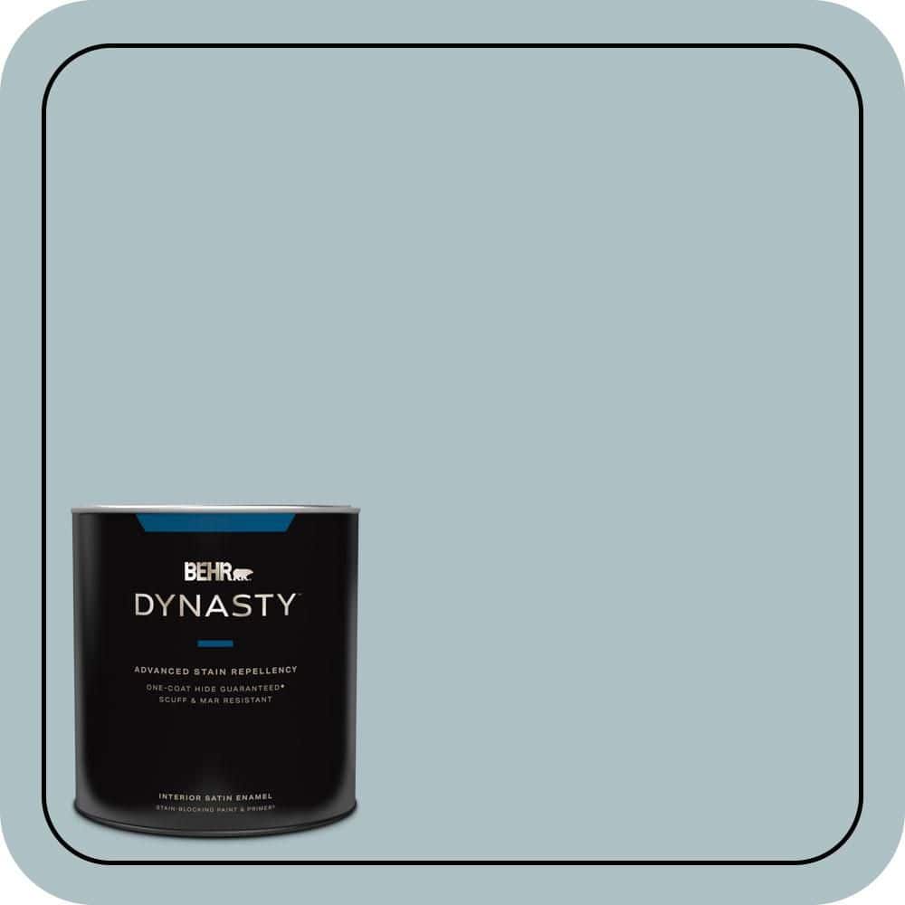 1 qt. #PPU13-14 Ozone One-Coat Hide Satin Enamel Interior Stain-Blocking Paint and Primer price history on PriceWatchPro