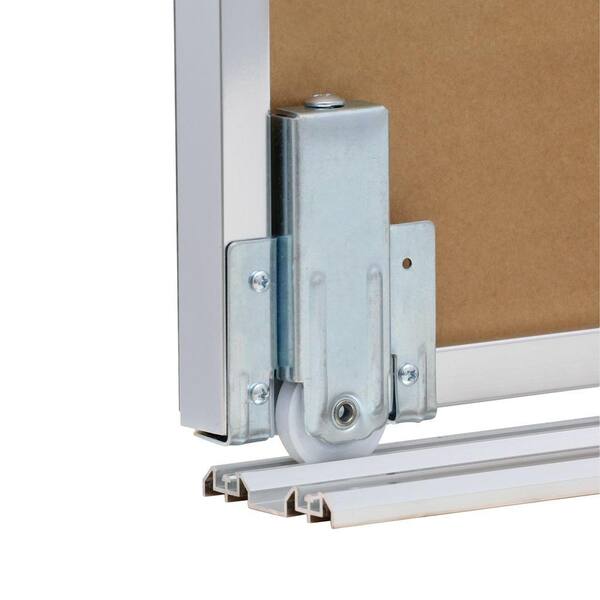 Piero【プロフ必見】 Impact Plus 96 in. x 96 in. Polished Edge Backed Mirror Aluminum