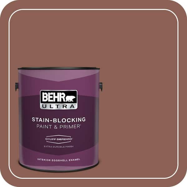 BEHR ULTRA 1 gal. #ECC-26-1 Cedar Grove Extra Durable Eggshell Enamel Interior Paint & Primer