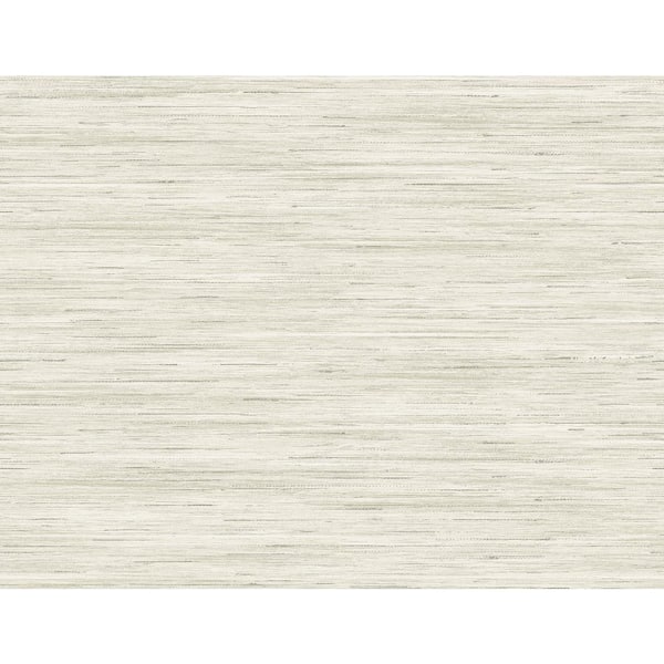 60.75 sq. ft. Coastal Haven Chantilly Loe Sanctuary Stria Embossed Vinyl Unpasted Wallpaper Roll