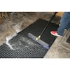 Rhino Anti-Fatigue Mats Industrial Smooth 3 ft. x 9 ft. x 1/2 in. Commercial Floor Mat Anti-Fatigue, Black IS36X9