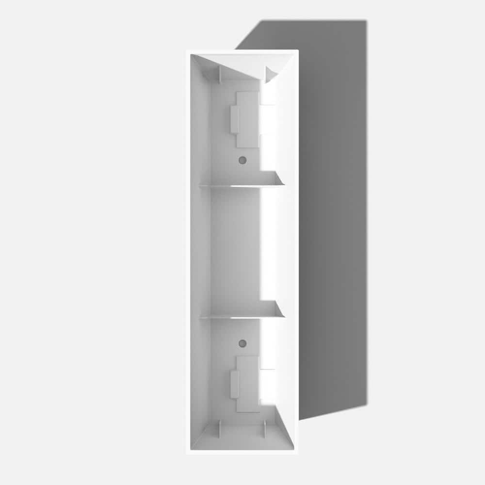 White 36" Plastic Window Box Planter Set of 2