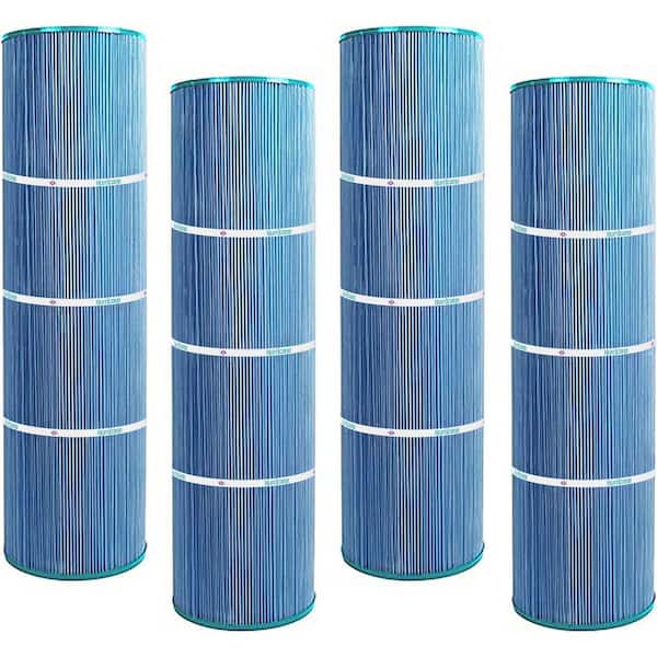 Hurricane HF7487-01M 7 in. Dia. Pool Filter Cartridge (4-Pack)
