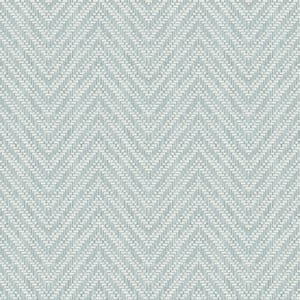 A-Street Prints Glynn Chevron Grey Textured Paper Wallpaper Sample