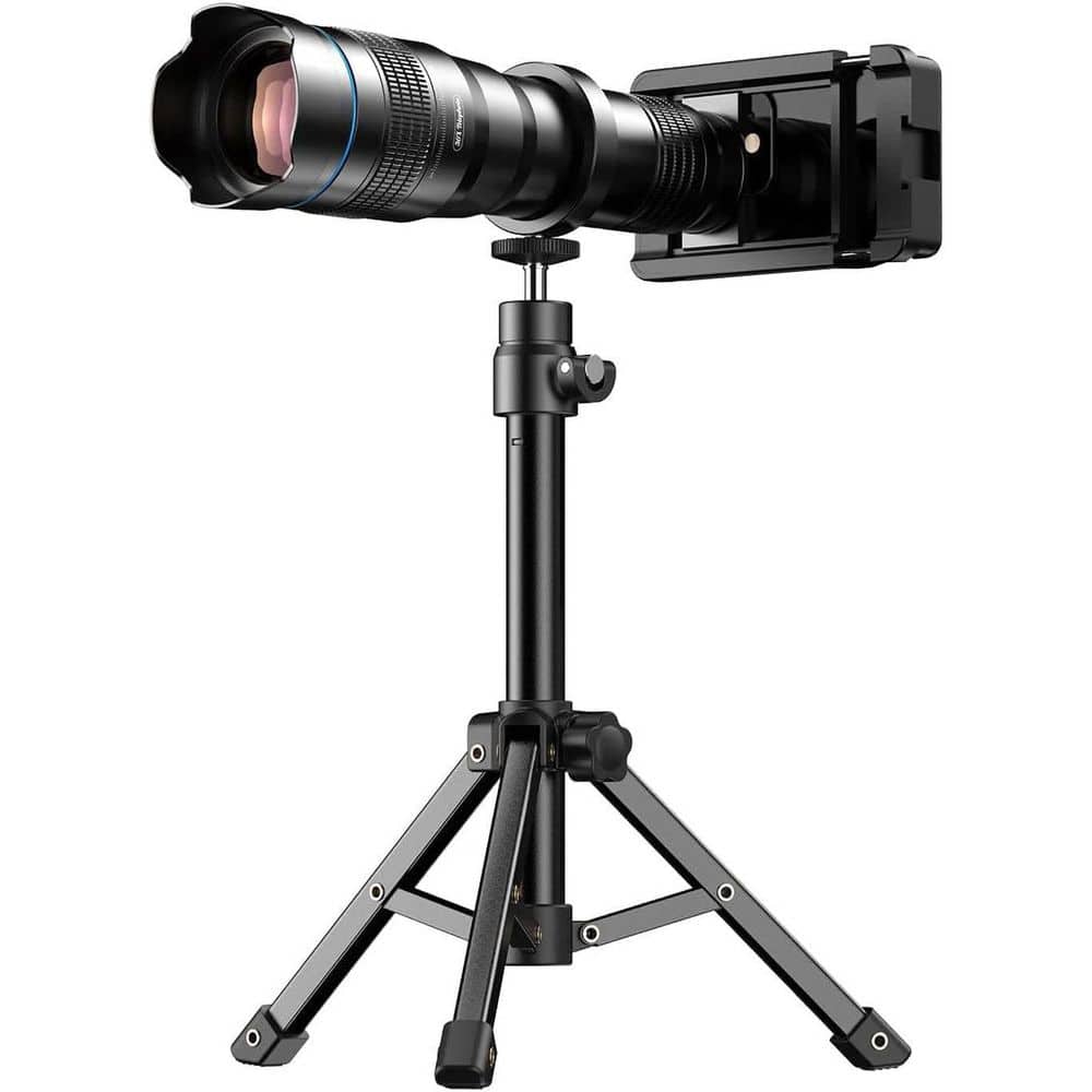 36X HD Telephoto Mobile Lens with Tripod for iPhone Samsung Smartphones 4K Clarity Wildlife Watching price history on PriceWatchPro