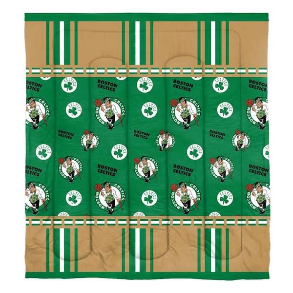 THE NORTHWEST GROUP Celtics 5-Piece Multi Colored Rotary Full Size Polyester Bed In a Bag Set