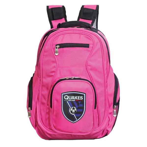 MOJO LICENSING San Jose Earthquakes 19 in. Pink Premium Backpack