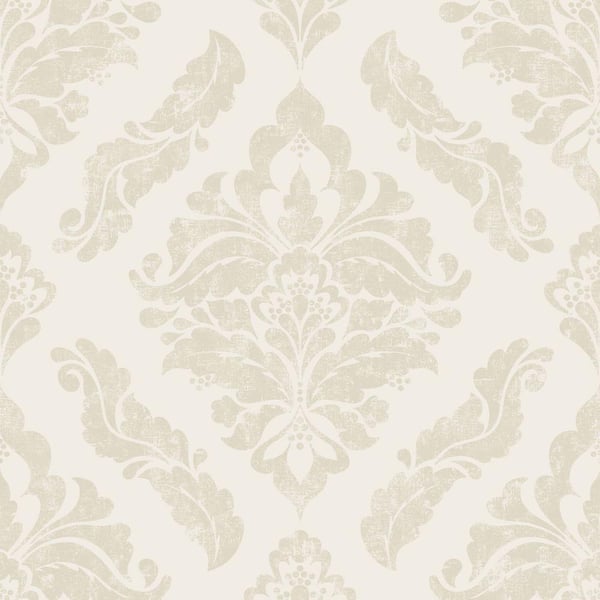 Graham & Brown Damaris Cream/Gold Wallpaper Sample