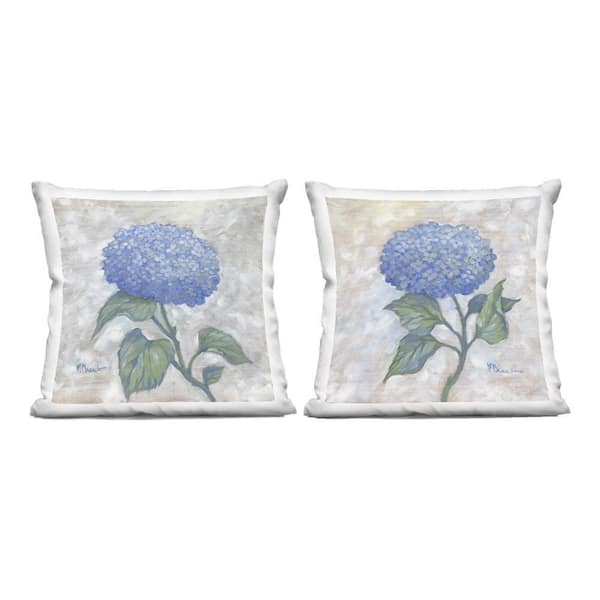 Stupell Industries Garden Glory Hydrangeas Throw Pillow