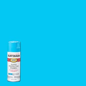 12 oz. Protective Enamel Gloss Maui Blue Spray Paint (6-Pack)