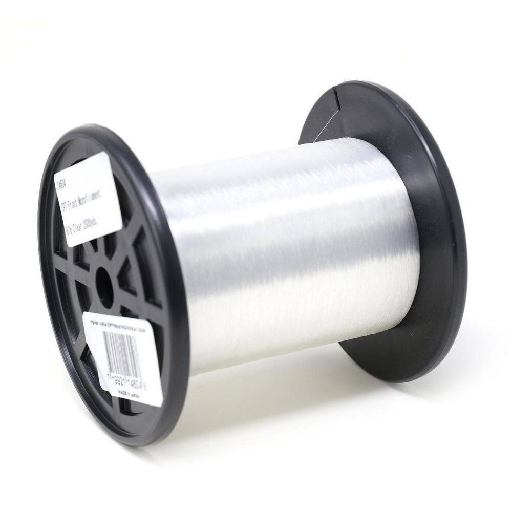 thumbnail image 2 of Clam Pro Tackle Frost Braid Ice Fishing Line - 4lb Test, 1lb Diameter, Smoke Color, 50 Yards 2 of 11