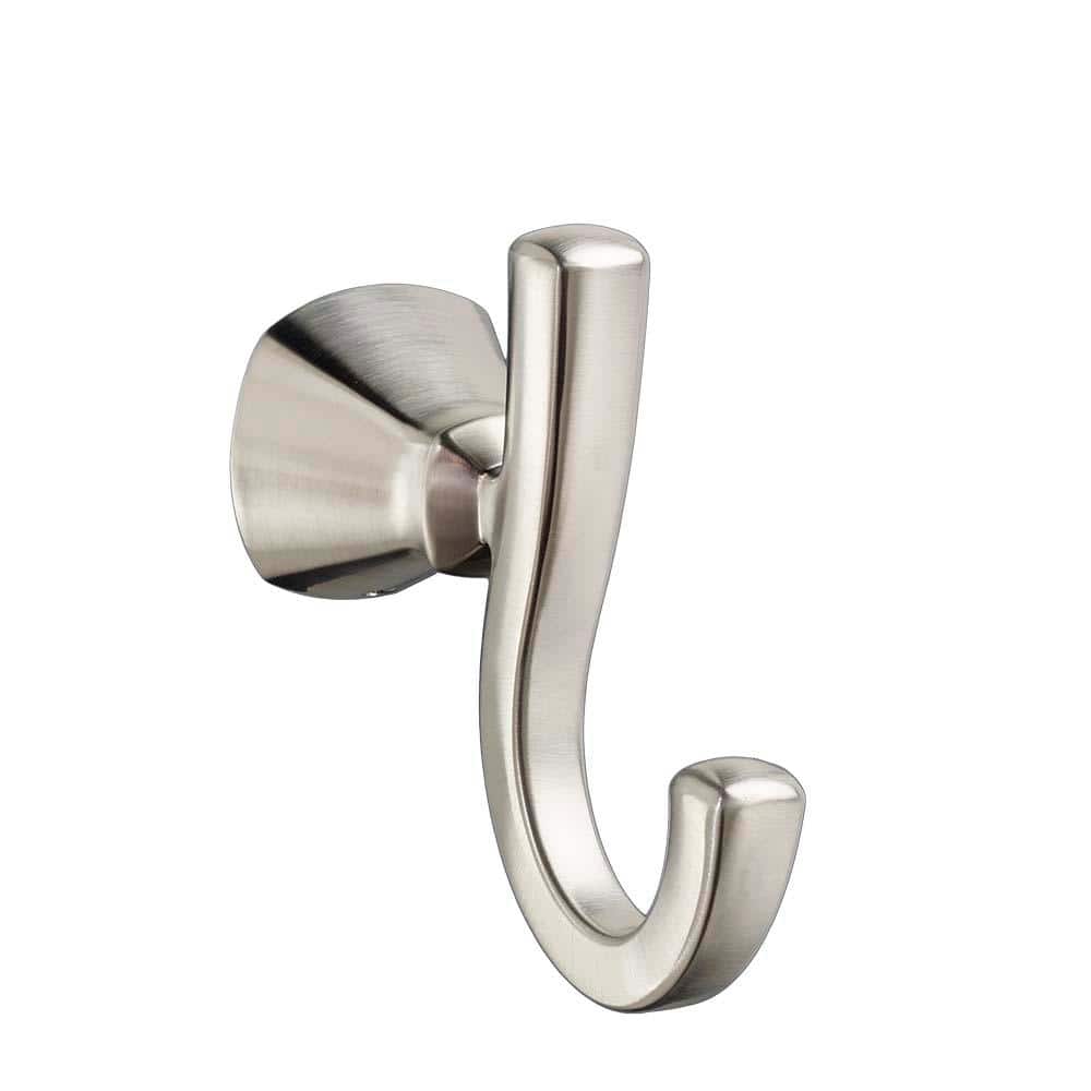 Edgemere Single Robe Hook in Brushed Nickel