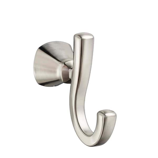 American Standard Edgemere Single Robe Hook in Brushed Nickel 7018210. ...