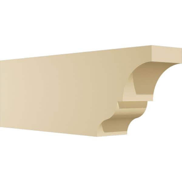 Ekena Millwork Standard Asheboro 4 in. W x 8 in. H x 24 in. D Signature Urethane Rafter Tail Outlooker