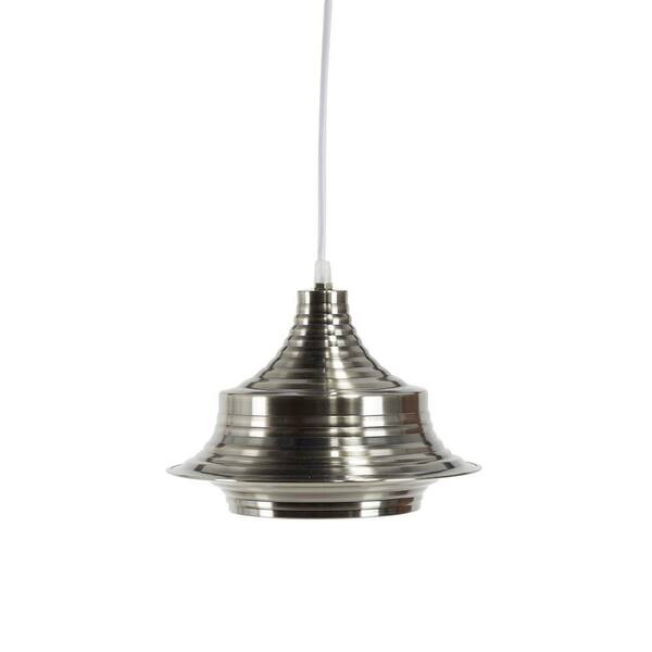 Silverwood Robbie Silver Metal Integrated LED Pendant Lamp