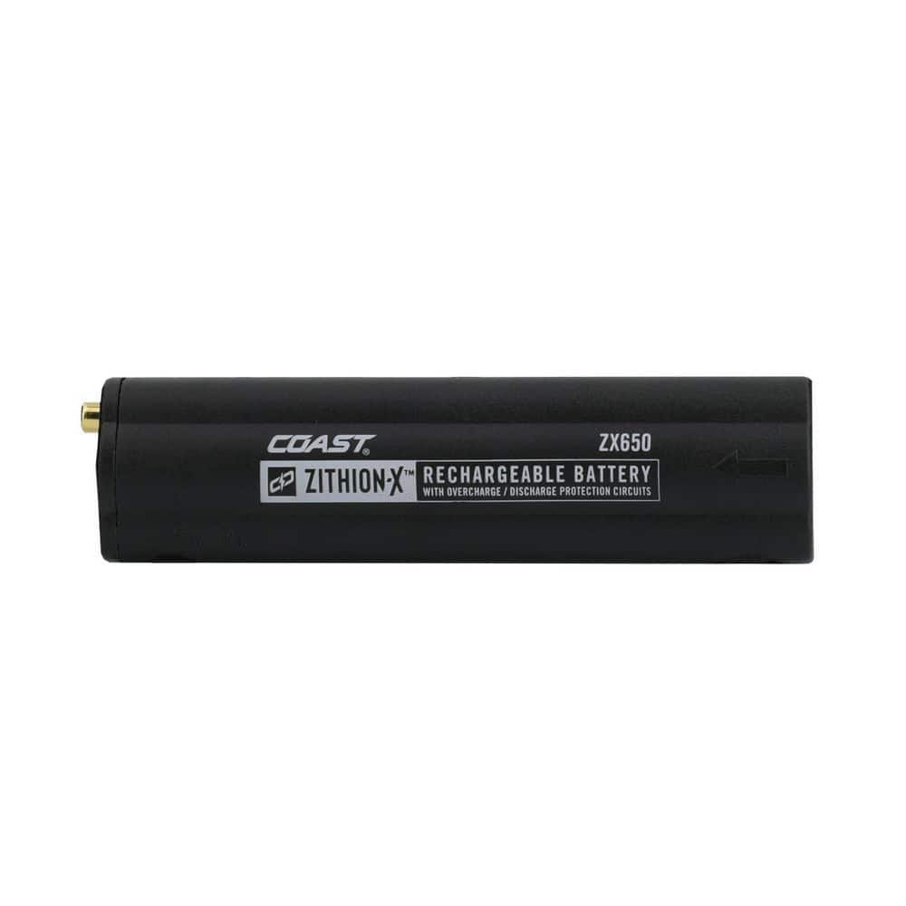 Coast ZX650 ZITHION-X Micro-USB Rechargeable Battery for PS700 Flashlight  ZX650 - The Home Depot