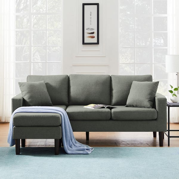 HONBAY Comfy Back Cushion Pillow with Removable Cover for Modular Sofa