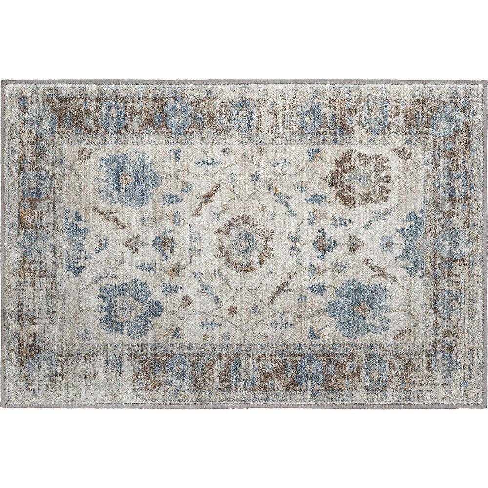 Addison Rugs Mayfield Premium Machine Washable Abstract AMF1976 Putty 2 ...
