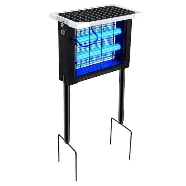 4-Watt Solar Outdoor Electronic Mosquito and Fly Bug Zapper Repellent-Covers up to 2,000 sq. ft. (1-Pack)