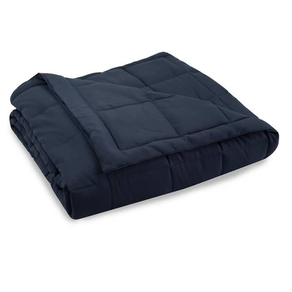 Serta Air Dry Down Alternative Polyester Blanket in Indigo