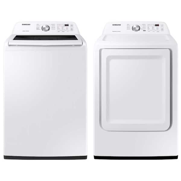 4.5 cu. ft. Top Load Washer in White with Impeller and Vibration Reduction