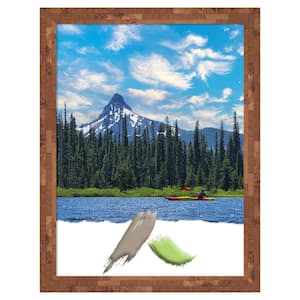 Fresco Light Pecan Wood Picture Frame Opening Size 18 x 24 in.