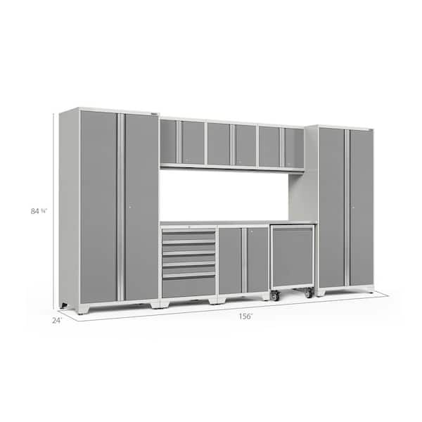 FLX 5-tier divider cabinet, white - Styla