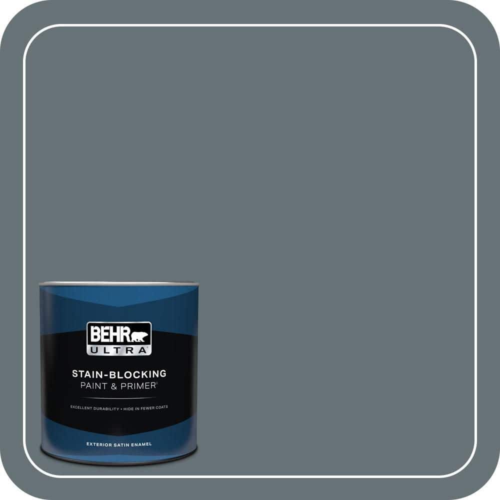 1 qt. #ECC-22-3 Rain Shadow Satin Enamel Exterior Paint & Primer price history on PriceWatchPro