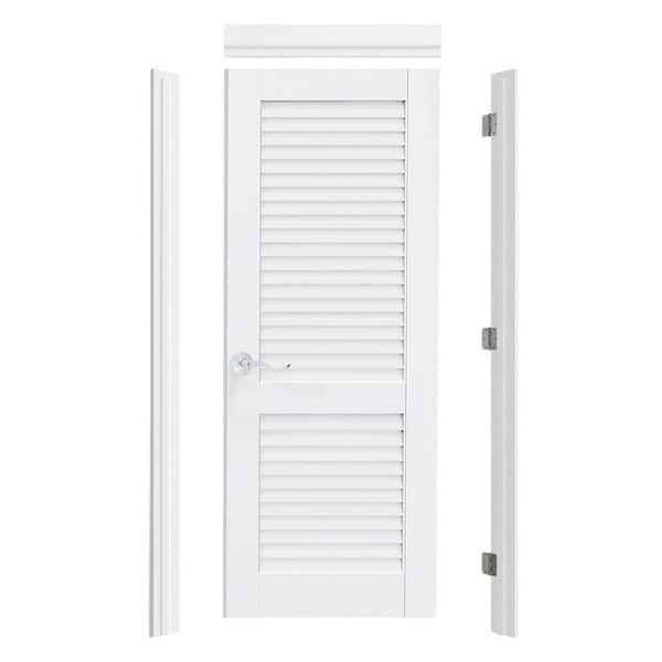 TENONER 64in x 80in 6 Panel, Hollow Core, Universal White Primed