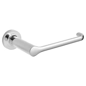 Studio S Wall Mounted Single Post Toilet Paper Holder in Polished Chrome