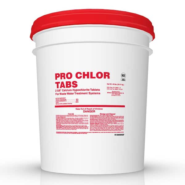 PRO CHLOR TABS 45 lbs. Aerobic Septic Tablets
