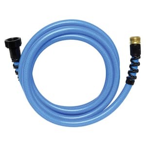 AquaFresh High Pressure Drinking Water Hose with Hose Savers - 1/2" x 10', Blue