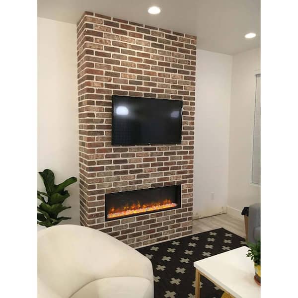28 in. x 10.5 in. x 0.5 in. Brickwebb Citadel Thin Brick Sheets (Box of 5-Sheets)