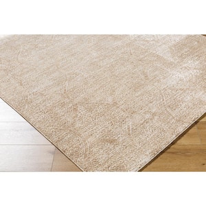 Masterpiece Khaki Traditional 7 ft. x 10 ft. Indoor Area Rug