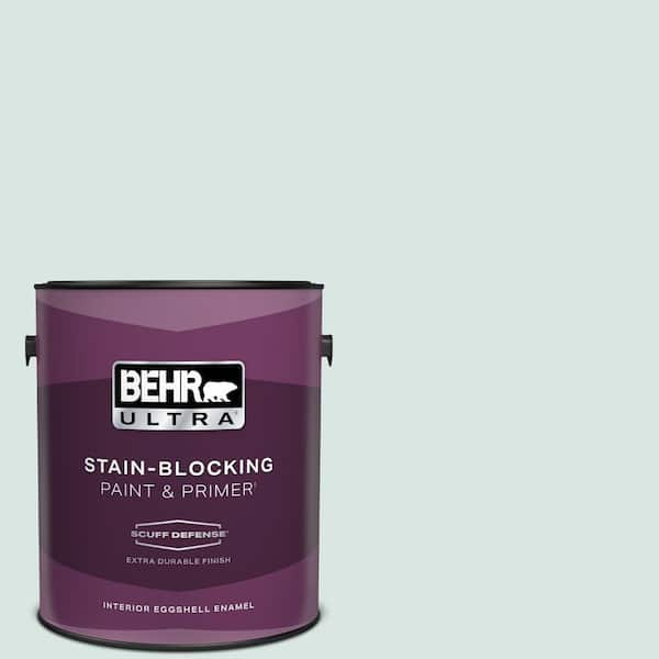 BEHR ULTRA 1 gal. #MQ3-51 Crystalline Falls Extra Durable Eggshell Enamel Interior Paint & Primer