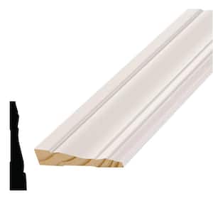 1/16 in. D x 3-1/2 in. W x 96 in. L Pine Wood Primed Finger-Joint Casing Moulding Pack (8-Pack)