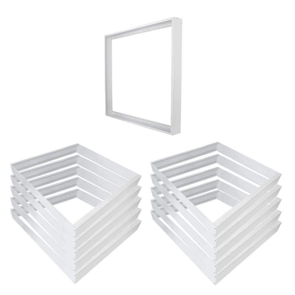10-PACK Surface Mount Kit for 2 ft. x 4 ft. Back Lit Panel Light price history on PriceWatchPro