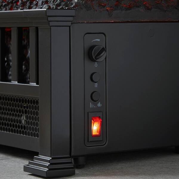 StyleWell Barkridge 20.5 in. Infrared Electric Fireplace Log Set Heater  SP5822-3 - The Home Depot