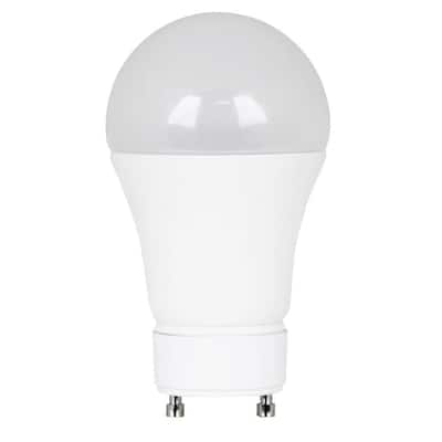 60W Equivalent Warm White (3000K) A19 GU24 Dimmable LED Light Bulb