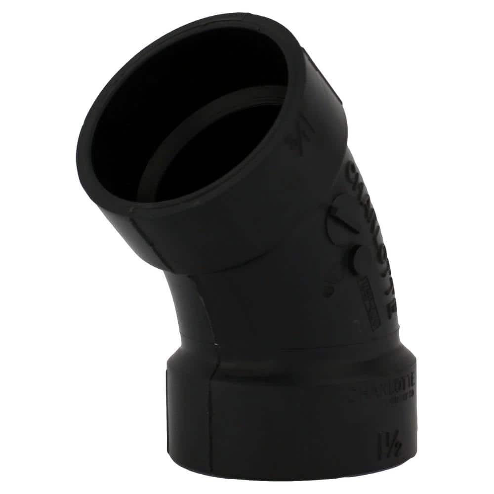 1-1/2 in. x 1-1/2 in. Acrylonitrile Butadiene Styrene (ABS) 45-Degree Elbow Fitting price history on PriceWatchPro