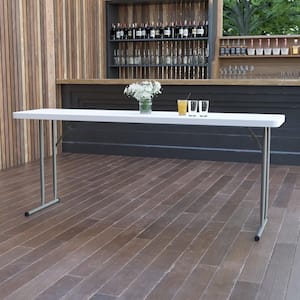 Granite White Folding Table
