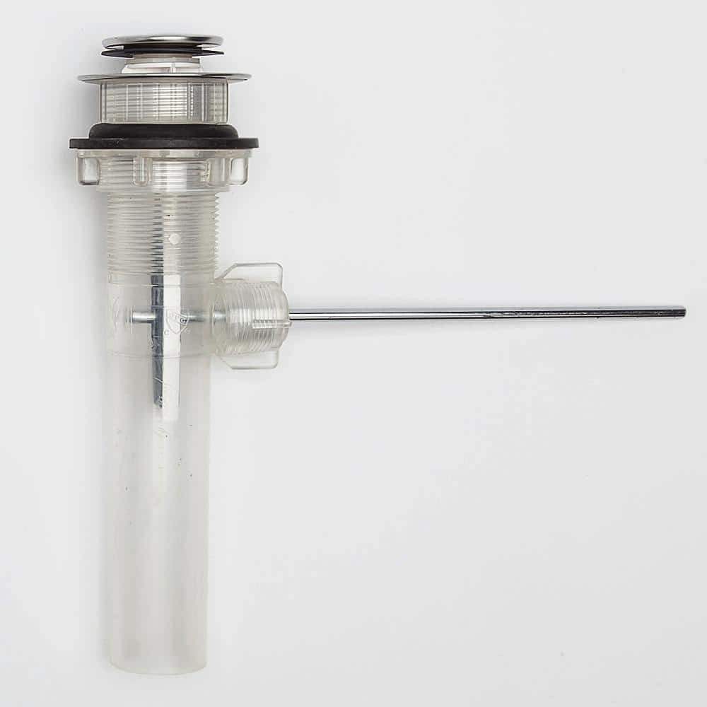 Brushed Nickel Universal Bathroom Sink Pop-Up Drain Stopper
