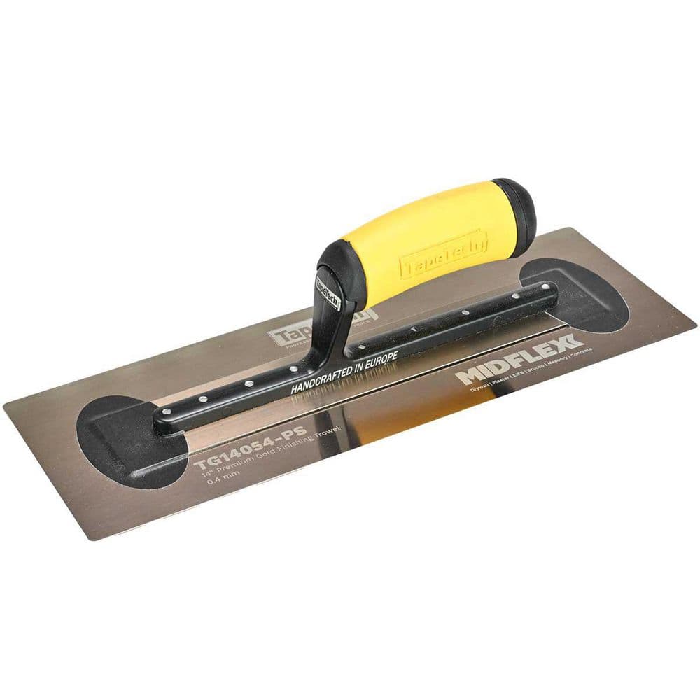"14"" x 4.7"" Gold Stainless Steel Finishing Trowel" price history on PriceWatchPro