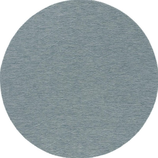 8' X 10' Beige and Ivory Trellis Non Skid Area Rug