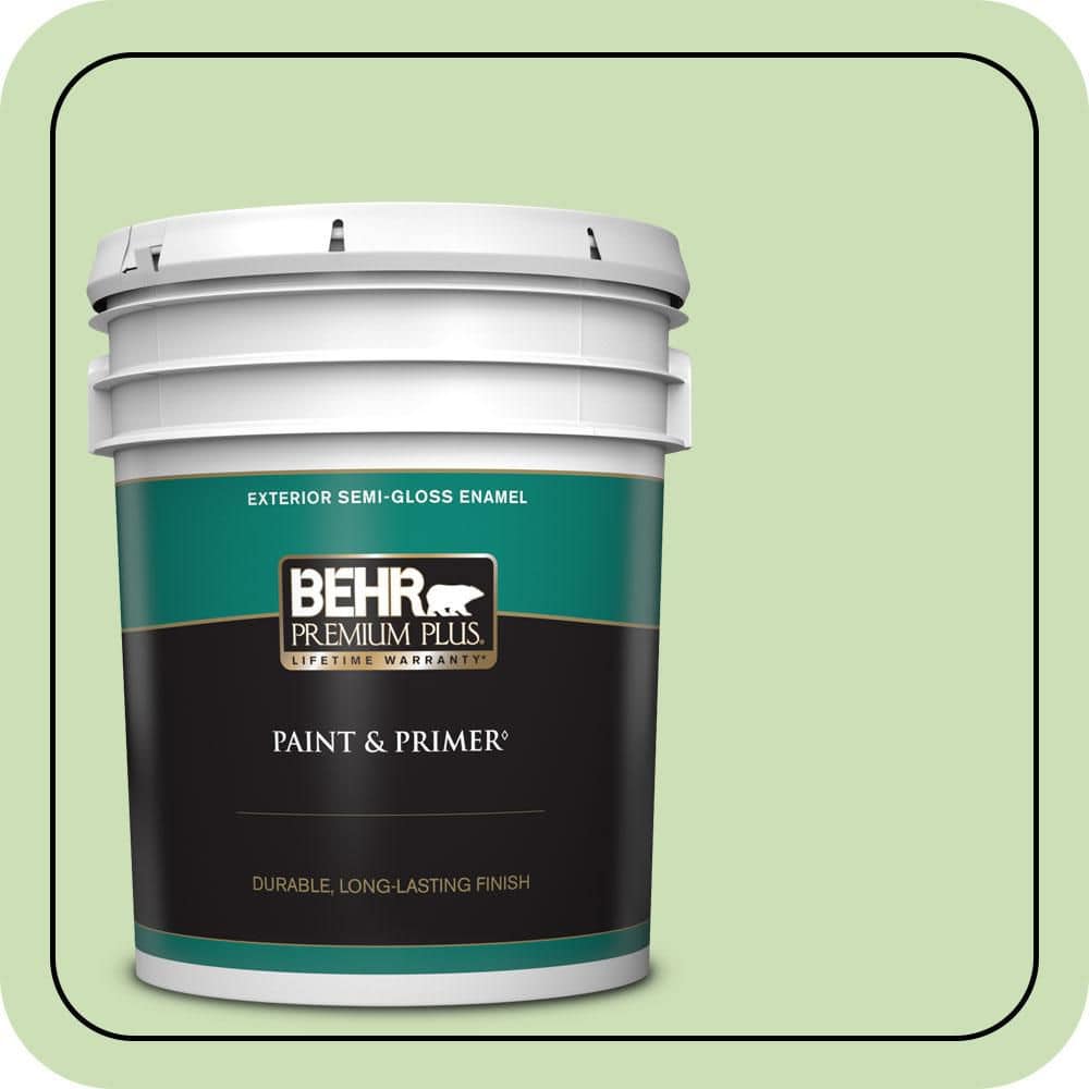 5 gal. #430C-3 Peridot Semi-Gloss Enamel Exterior Paint & Primer price history on PriceWatchPro