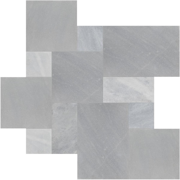 MSI Cosmic Gray Sandblast Marble 10 Piece Paver Tile Kit (10 Kits/160 Sq. ft./Pallet)