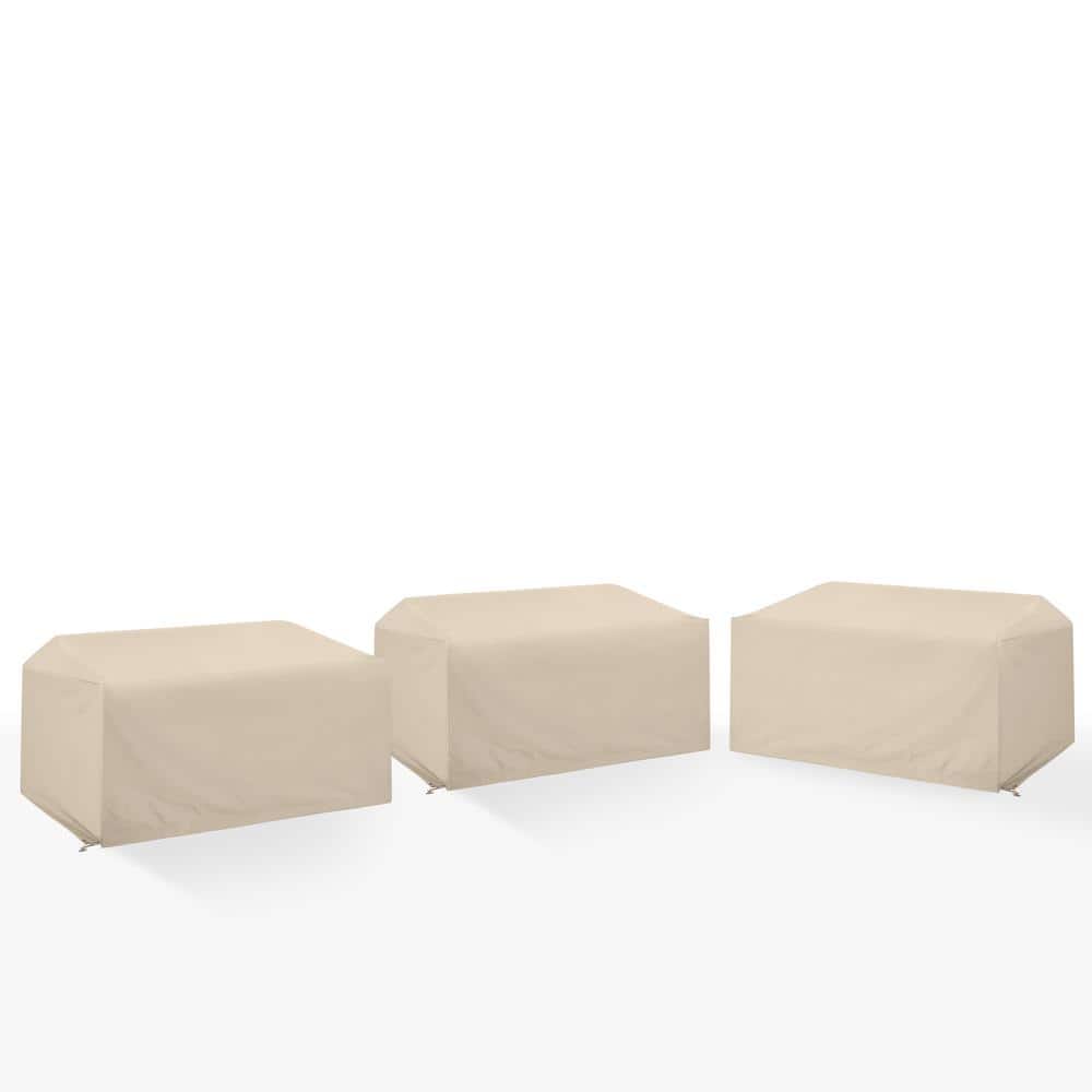 3-Piece Tan Outdoor Sectional Furniture Cover Set price history on PriceWatchPro