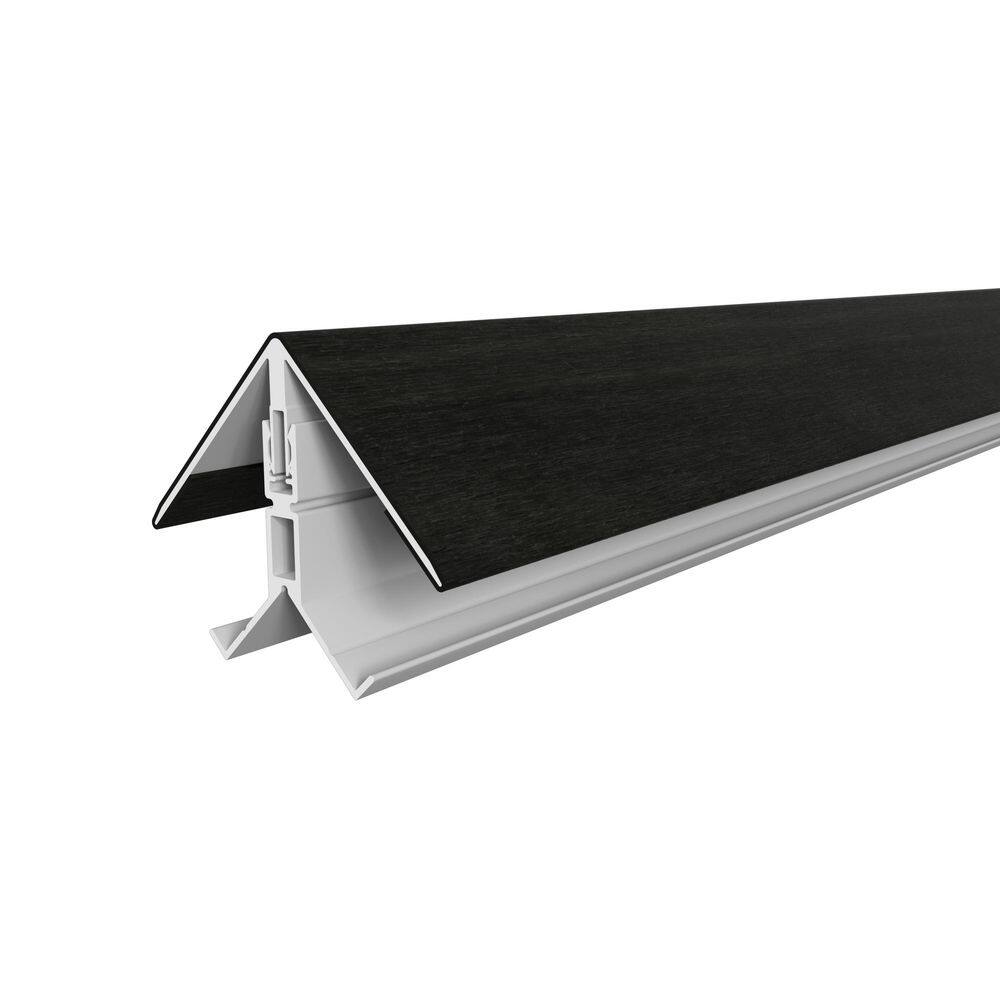 Alusions 2.87 in. x 3.56 in. x 8 ft. Indian Ebony Composite Aluminum Outside Corner Trim Kit for 1 in. Board price history on PriceWatchPro